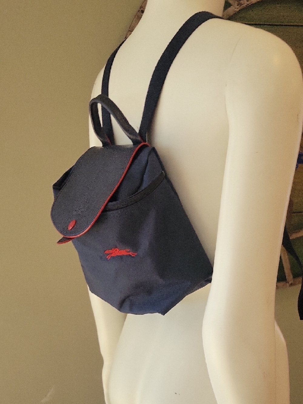 Longchamp Le Pliage Club Mini Backpack - Picture 4 of 16